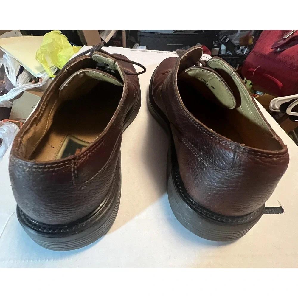 Dockers Stain Defenders Shoes 8 M Brown Leather Upper BlokeCore Dadcore